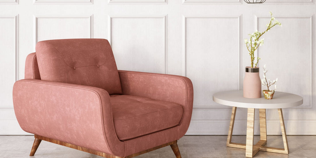 Sillones individuales: piezas clave para una sala de estar acogedora