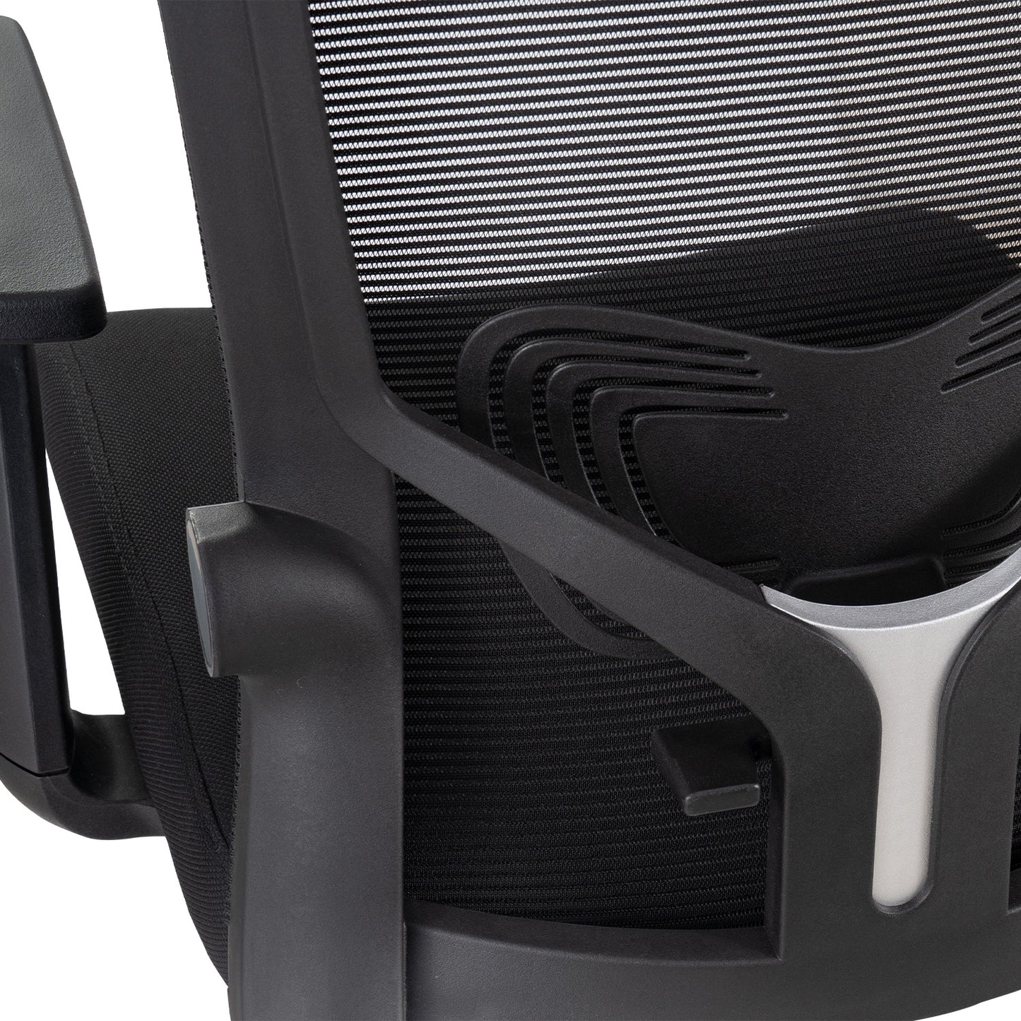 Silla de Oficina Ergonómica Delphi Basculante Negra