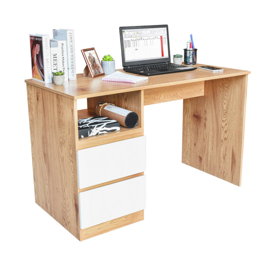 Combo Escritorio con Cajones + Silla de Oficina Delphi Negra