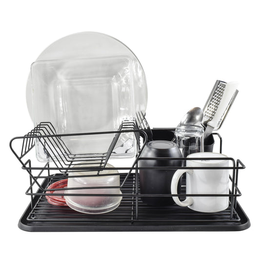 Escurridor de Platos Áncora de Acero con Cesta para Cubiertos