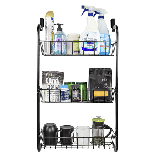 Organizador de Alacena Áncora Colgante con Estantes Metálicos