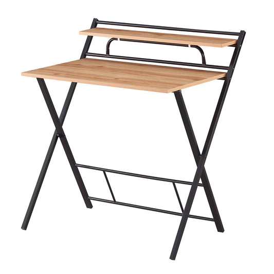 Escritorio Tripoli-N Plegable Negro