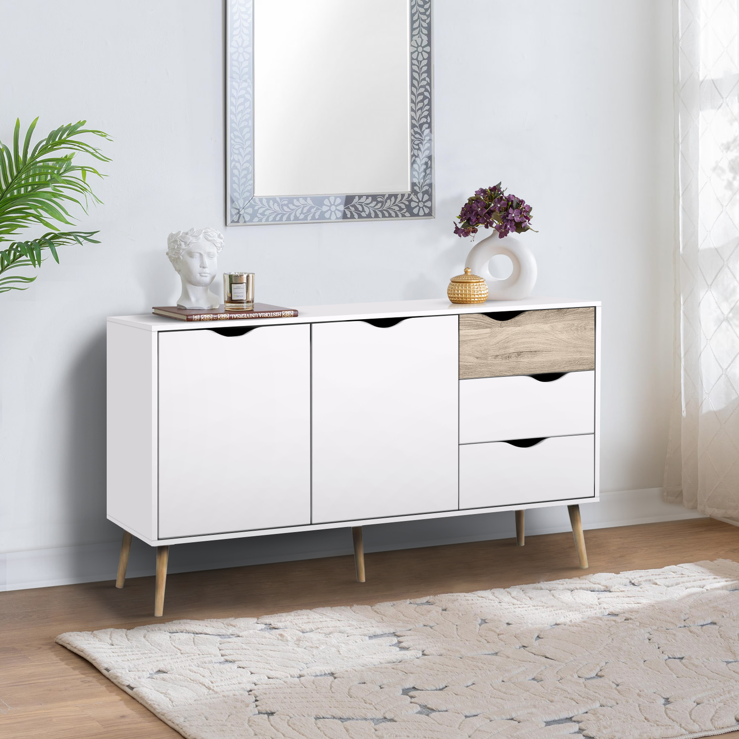 Credenza Bufetera Multiusos Nórdica