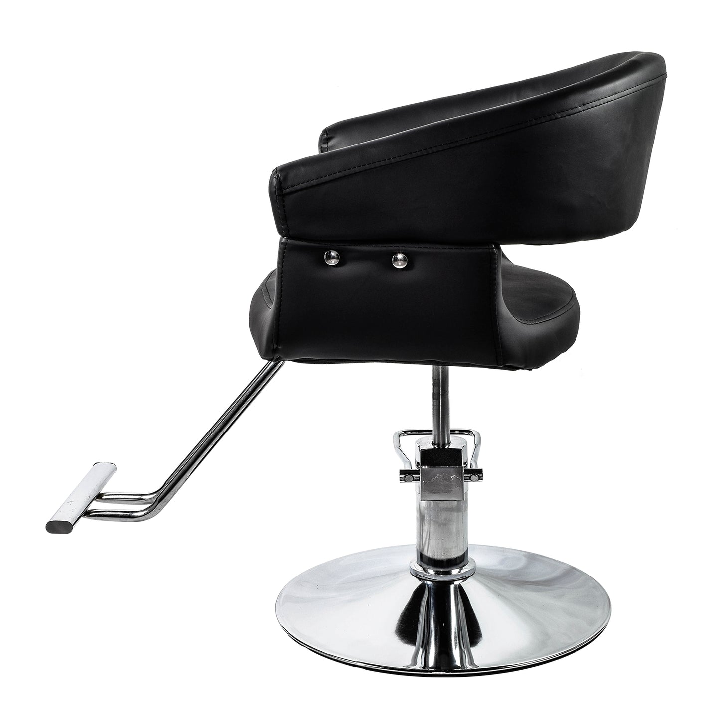 Silla de Barbería Welsh Con Descansapies Negra