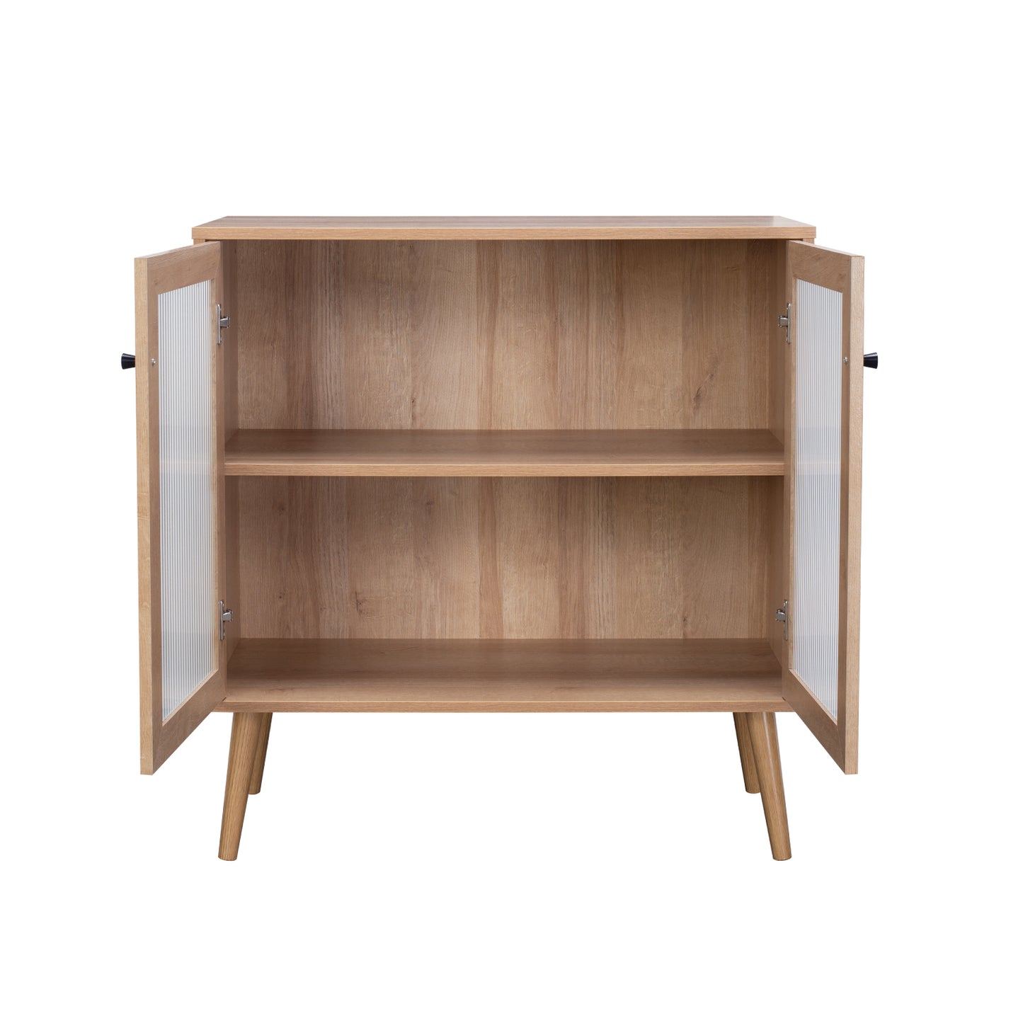 Credenza Bufetera con Puertas de Vidrio