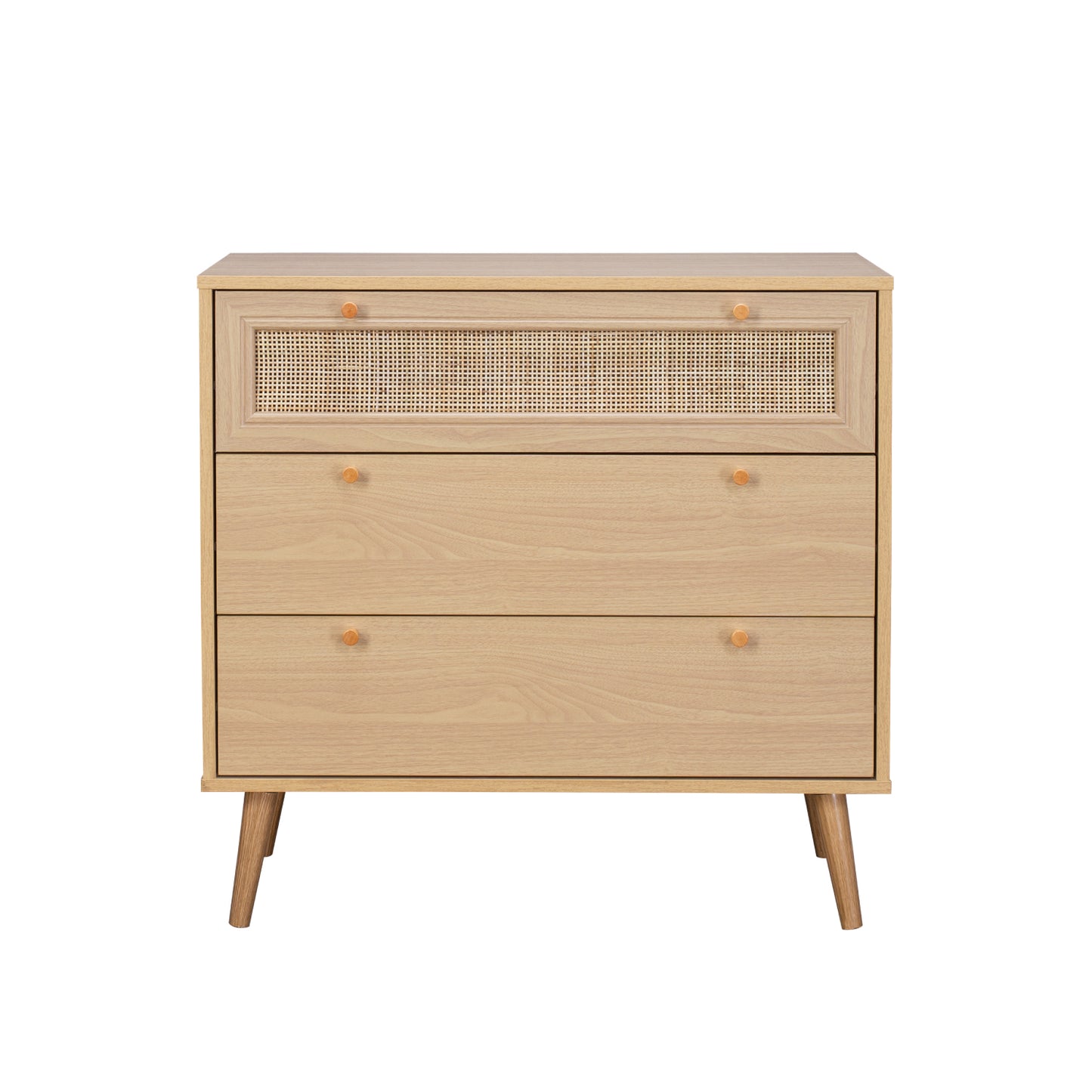 Cómoda Cajonera de 3 Cajones de Ratán