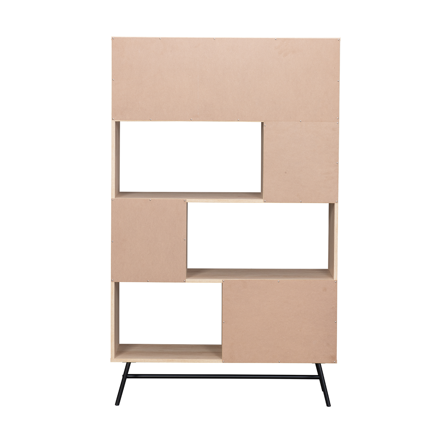 Librero con Estantes Puertas y Cajones de Ratán