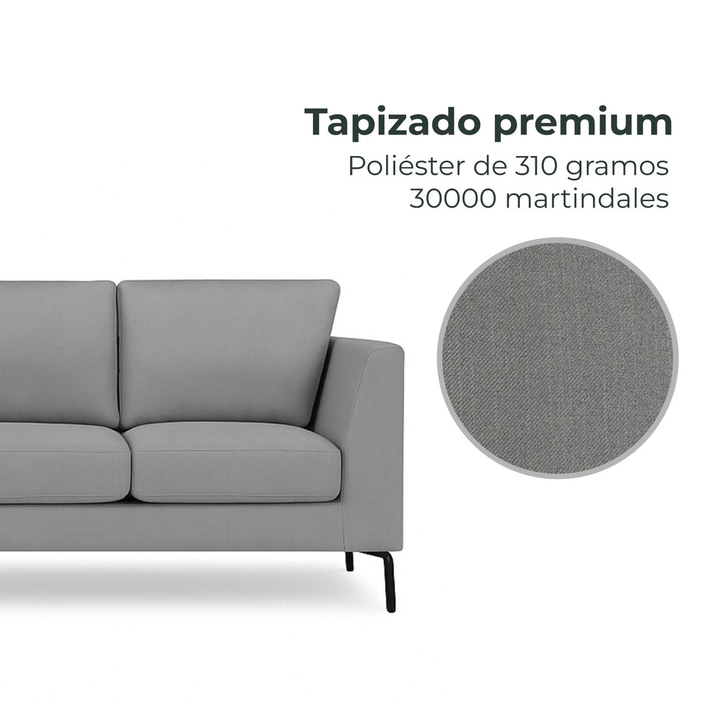 Combo Sala Murcia Gris Claro