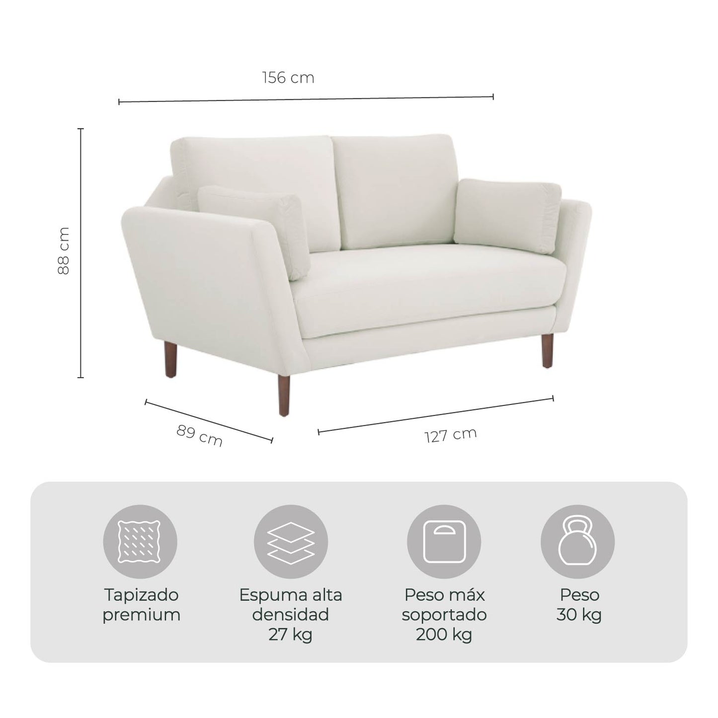 Combo Sala Malaga Hueso