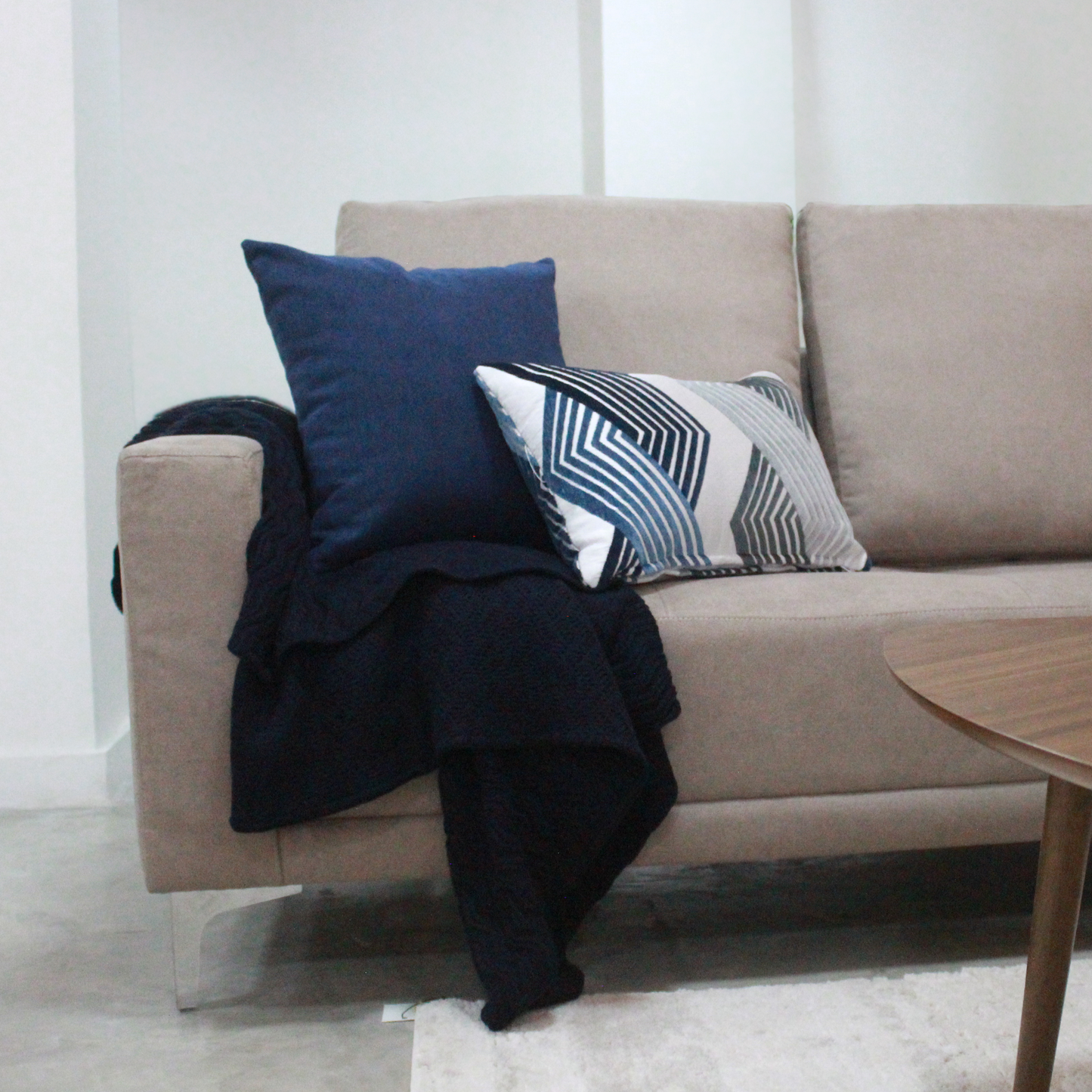 Sofá Cama Malva 3 Plazas Taupe Gris