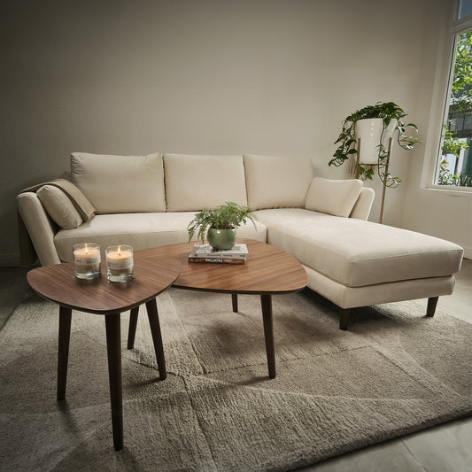 Sala Esquinero Sofa Modular Malaga Hueso