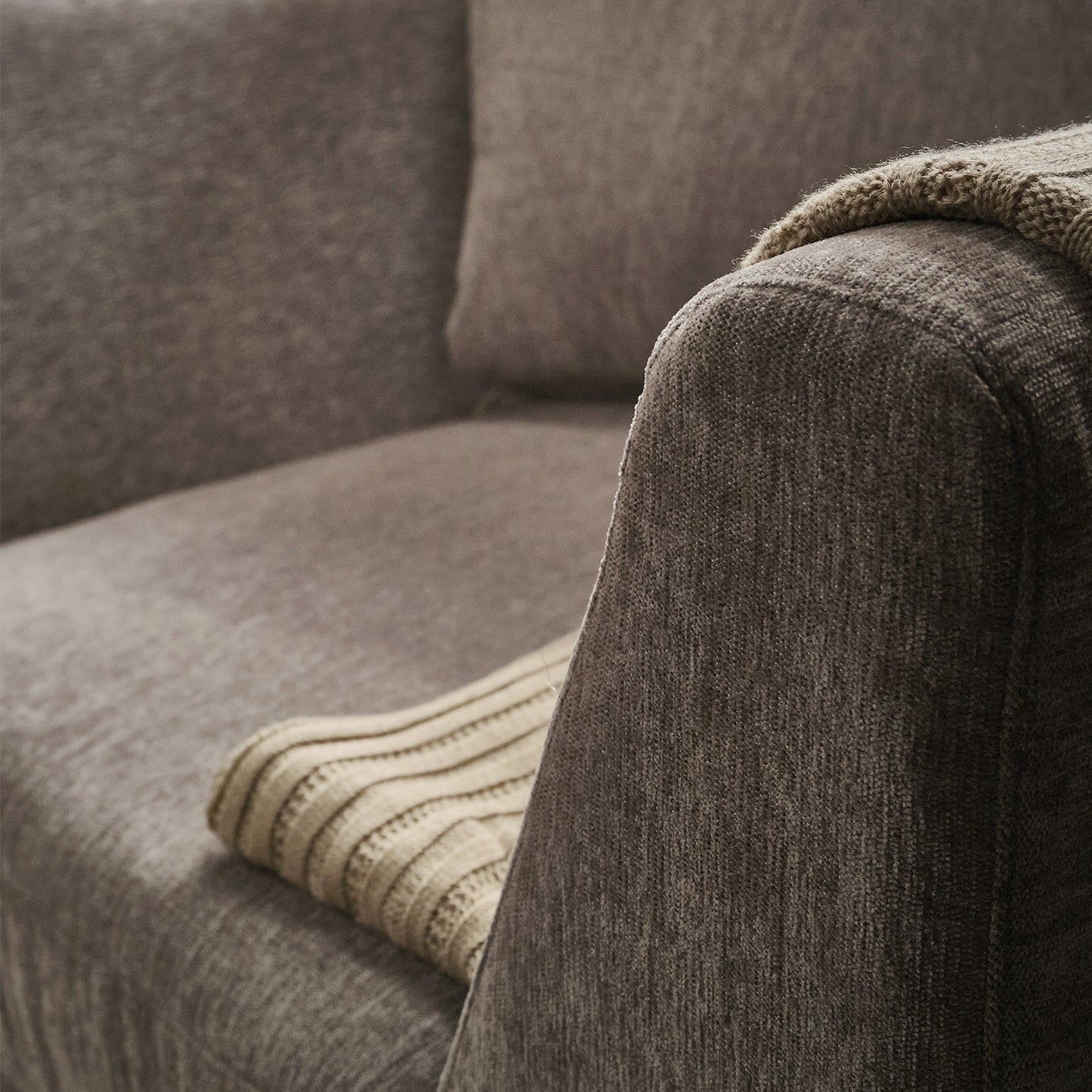 Sillón Individual Murcia Tela Bloom Taupe