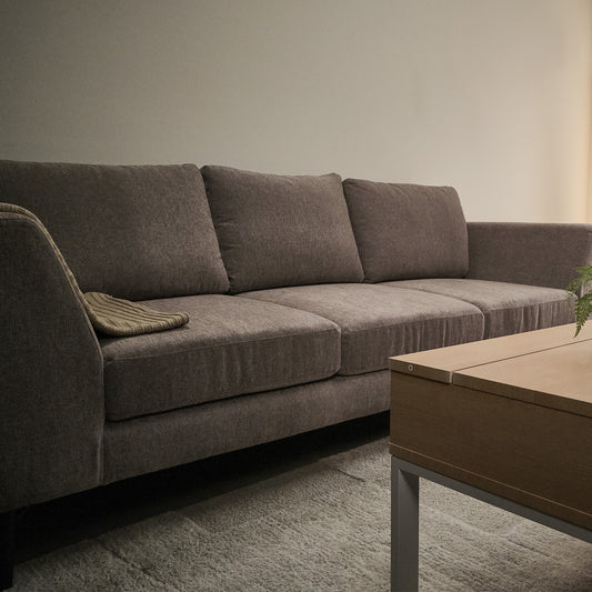 Sofá 3 Plazas Murcia Tela Bloom Taupé