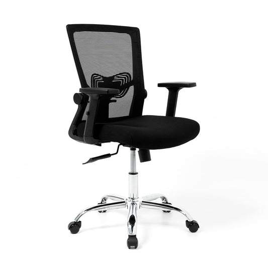 Silla de Oficina Ergonómica Delphi Basculante Negra