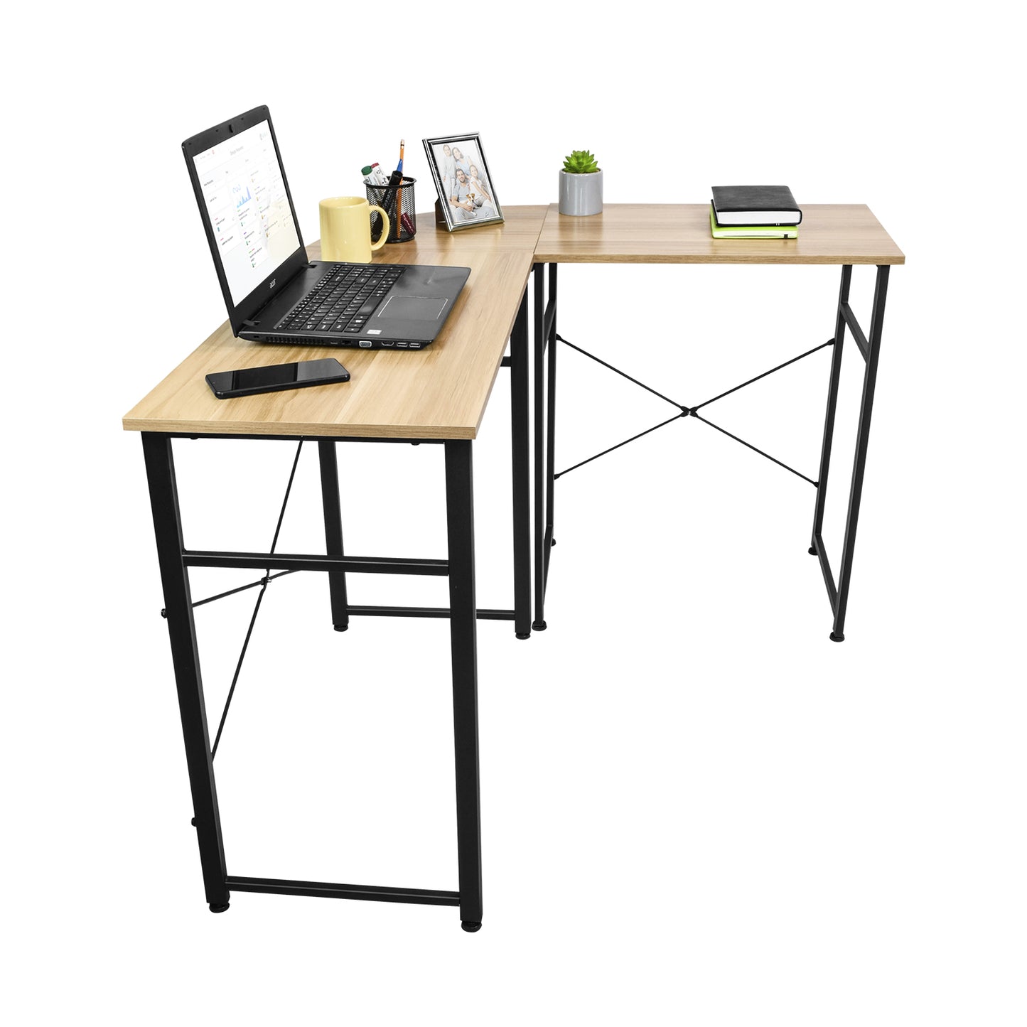 Escritorio Lima-C Minimalista con Forma de L