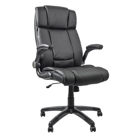 Silla de Oficina Lucerna con Respaldo Alto Negra