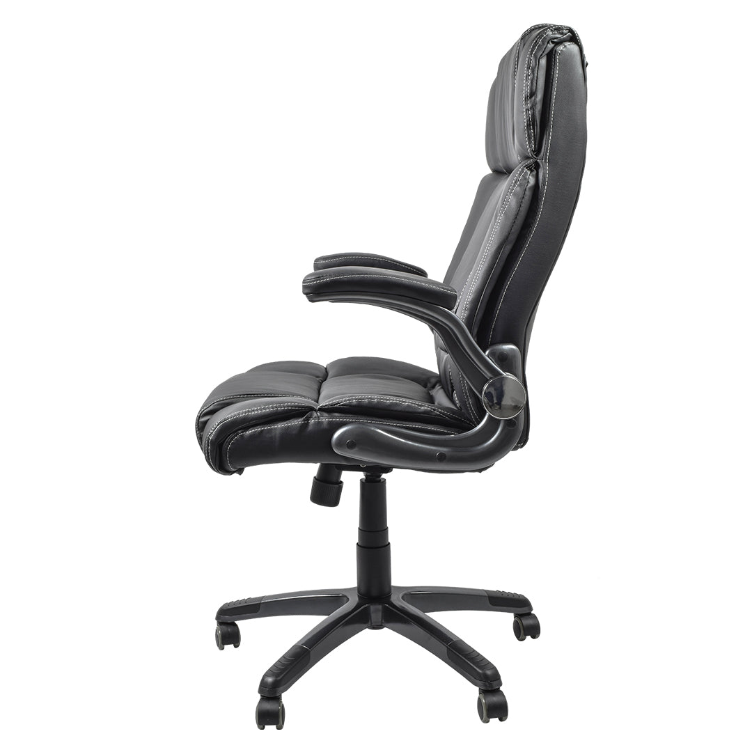Silla de Oficina Lucerna con Respaldo Alto Negra