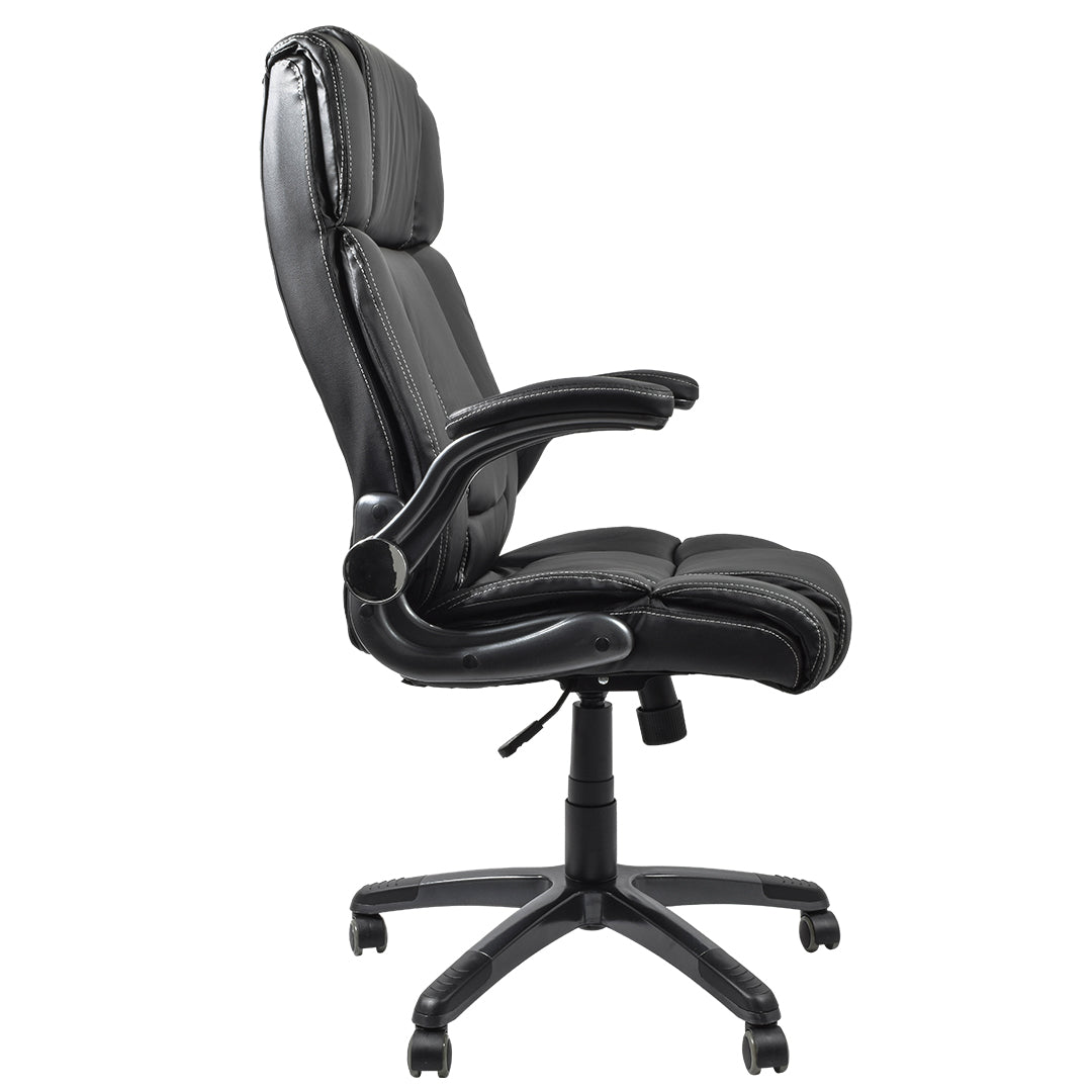 Silla de Oficina Lucerna con Respaldo Alto Negra