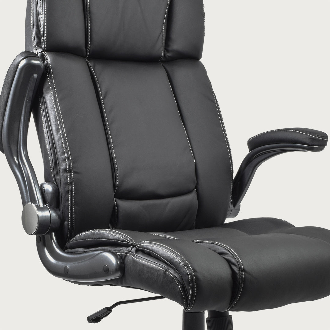 Silla de Oficina Lucerna con Respaldo Alto Negra