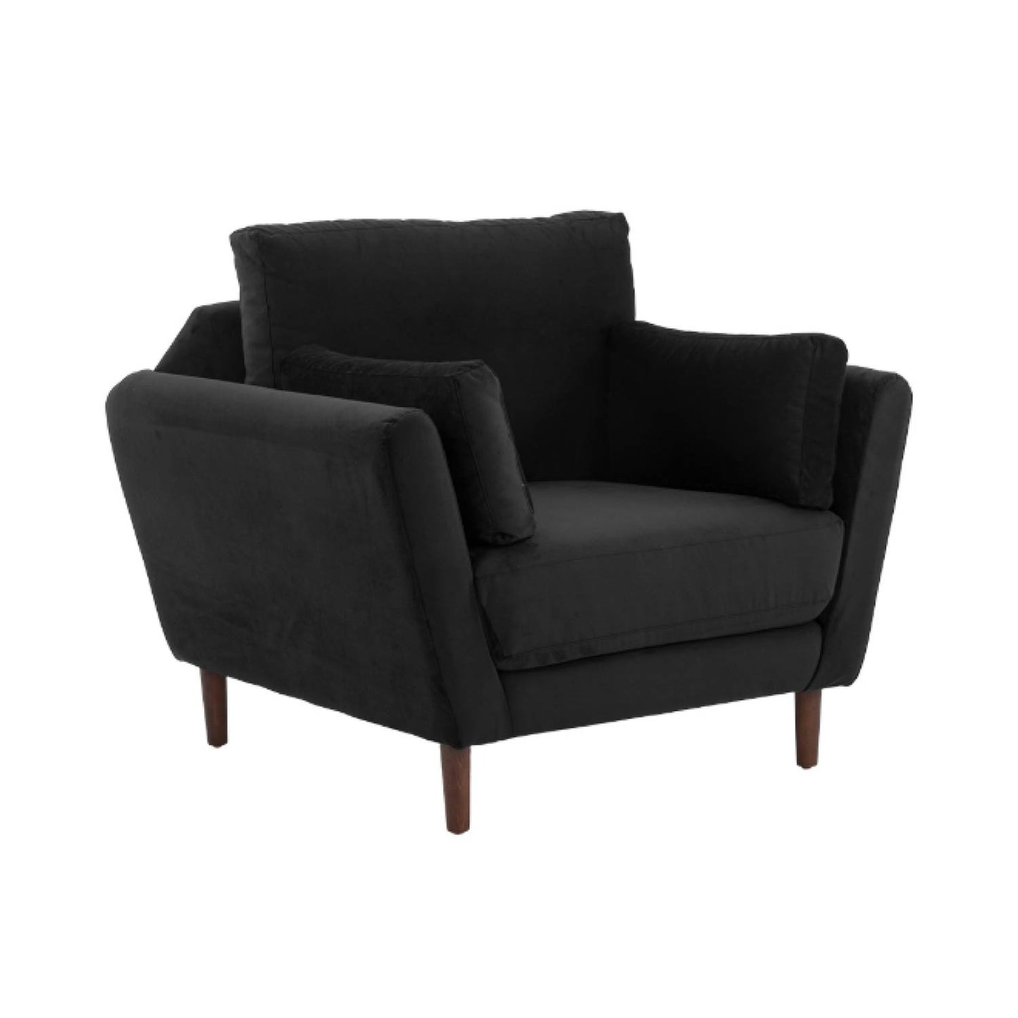 Sillón Individual Malaga Negro