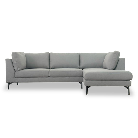Combo Sofá Modular + Sillón Individual Murcia Gris Claro