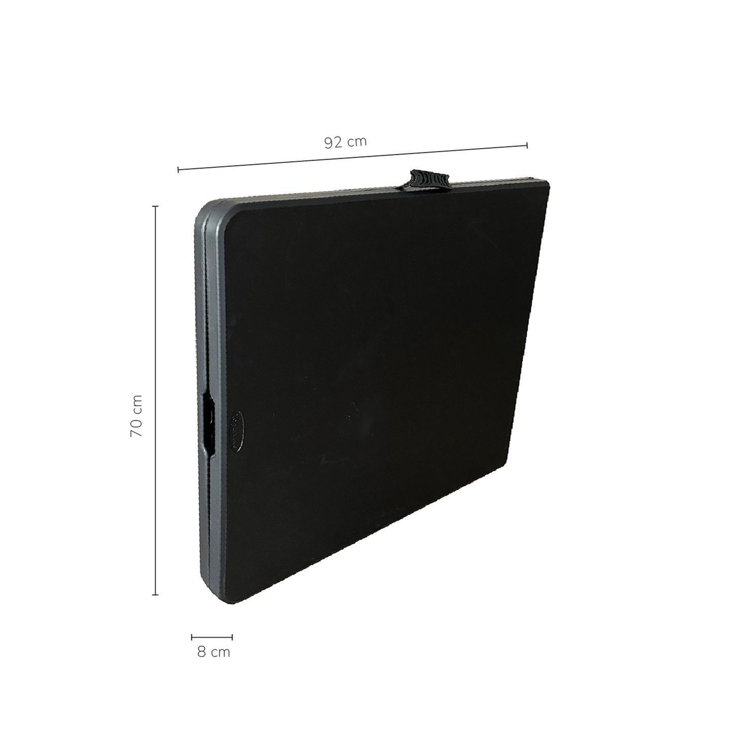 Mesa Plegable Mesaplas-Black de Plástico Negra