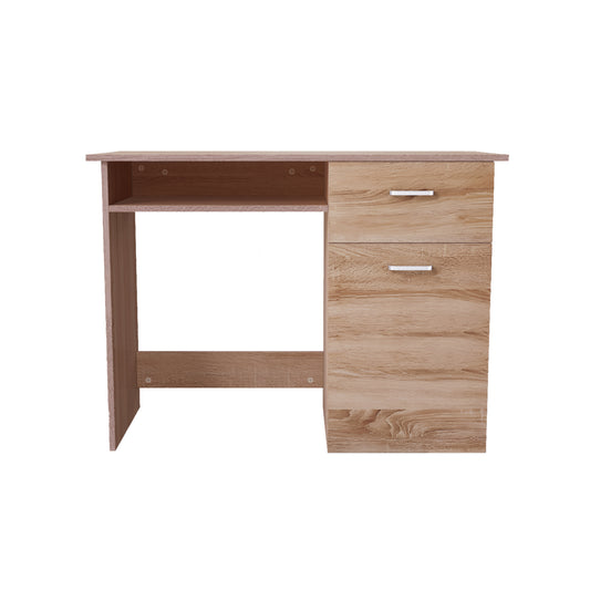 Escritorio con Cajones Minimalista Estilo Madera Roble