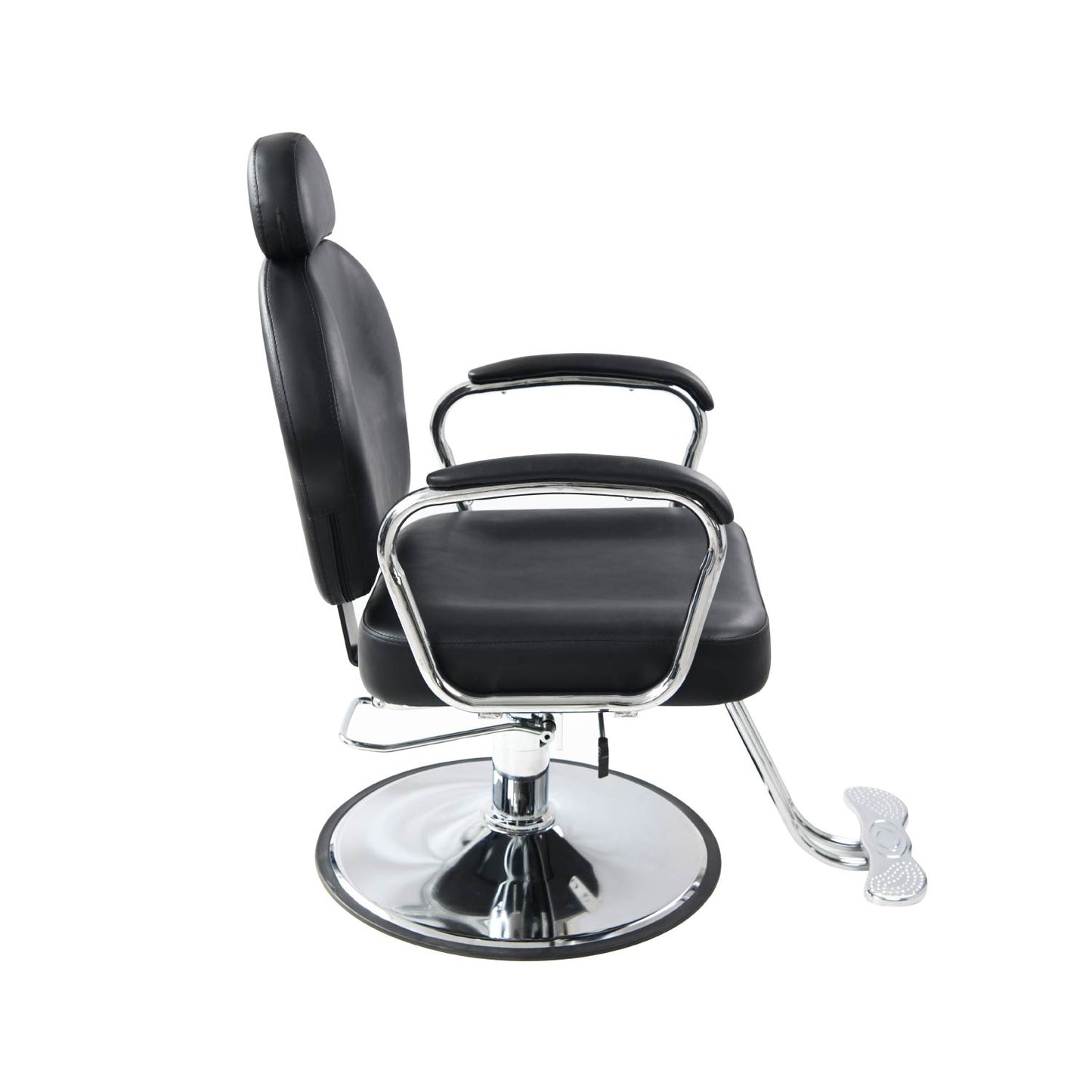 Silla Barbería Dutch Hidráulico Reclinable Negra