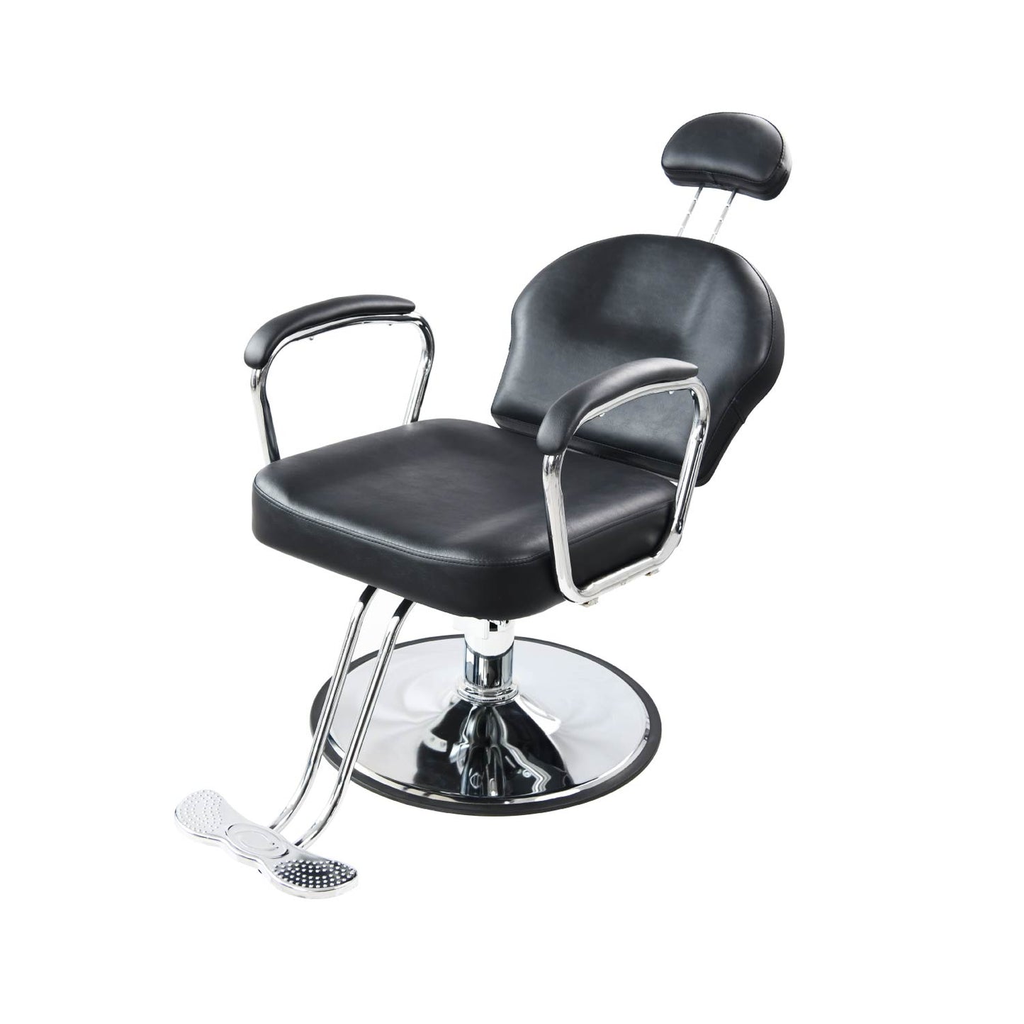 Silla Barbería Dutch Hidráulico Reclinable Negra