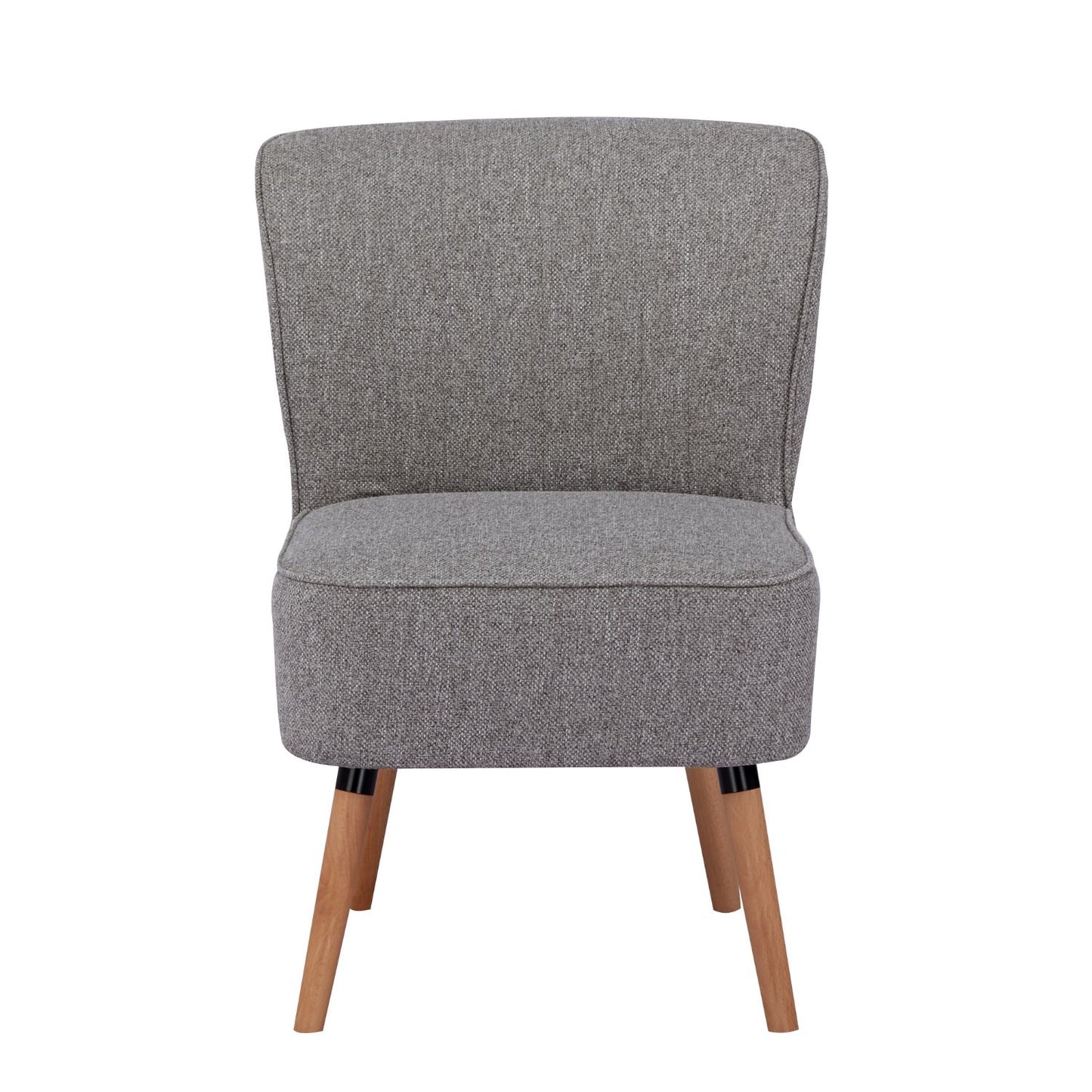 Sillón Individual Olena Tapizado Gris
