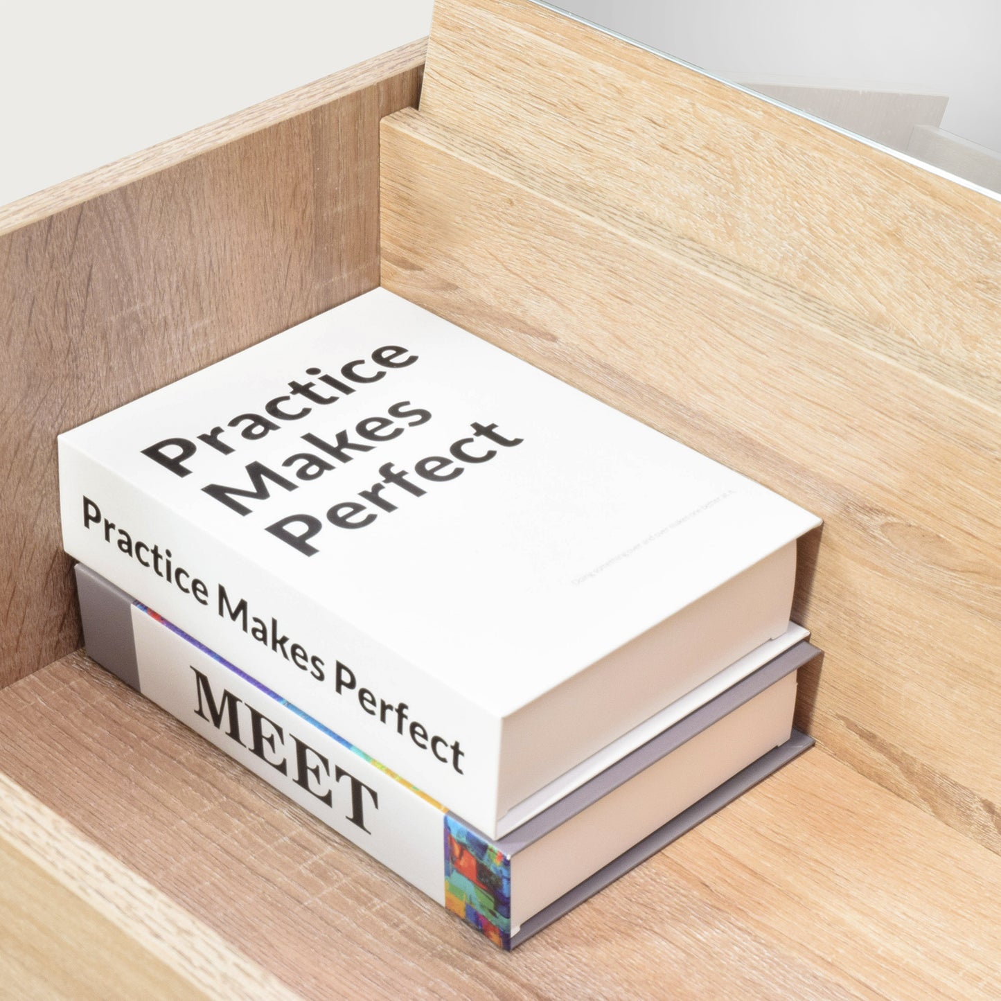 Tocador Minimalista Estilo Madera Roble con Banco