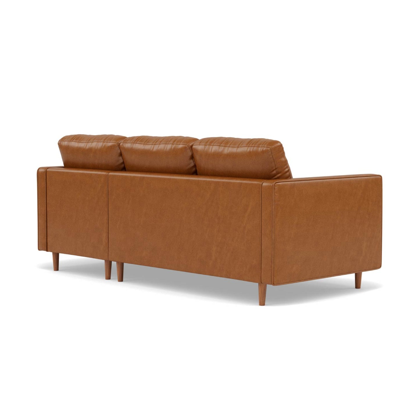 Sala Esquinero Sofa Modular Oviedo de Cuero Café