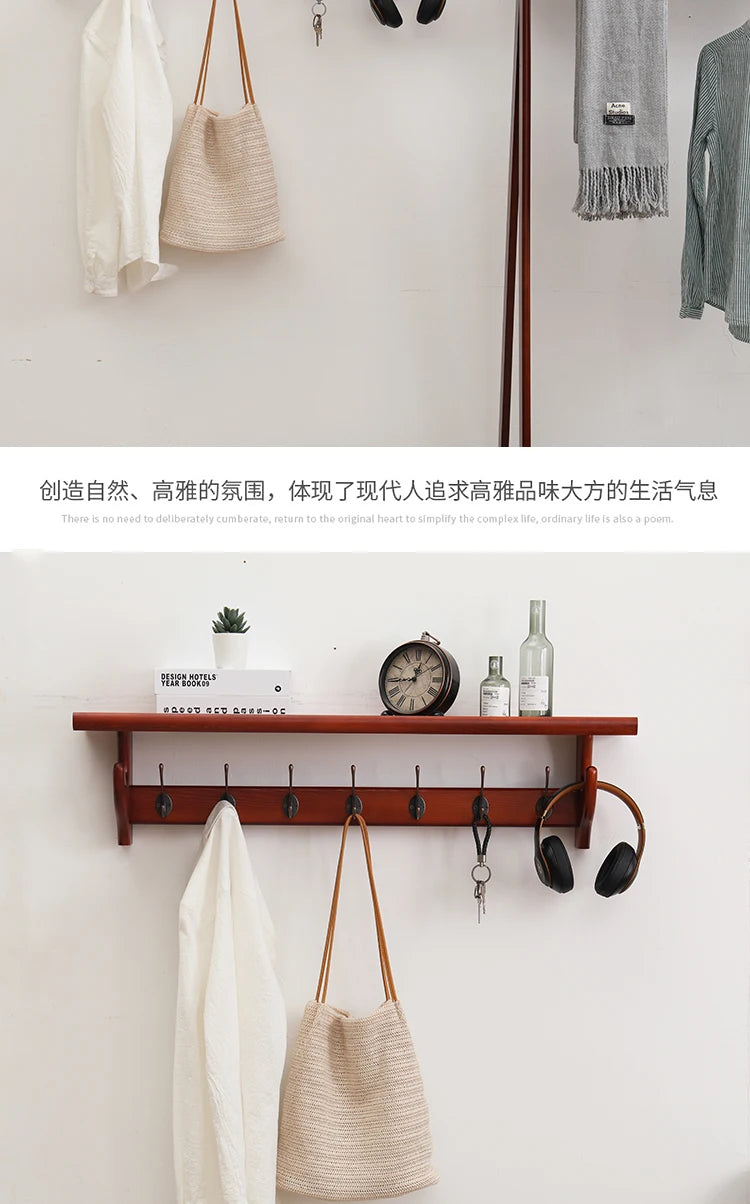 Modern Wall Hanger Clothes Hanging Hallway Metal Clothing Stand Rack Coat Clothes Shoe Percheros Para Ropa Nordic Furniture