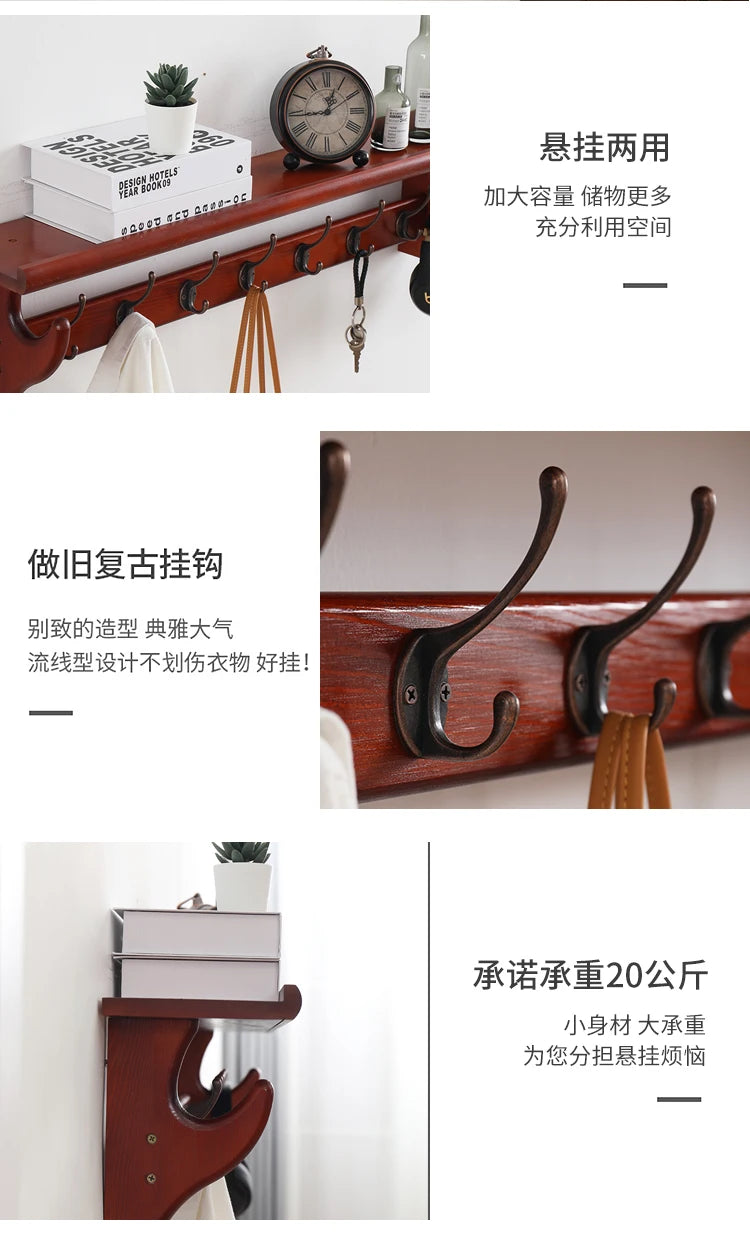 Modern Wall Hanger Clothes Hanging Hallway Metal Clothing Stand Rack Coat Clothes Shoe Percheros Para Ropa Nordic Furniture