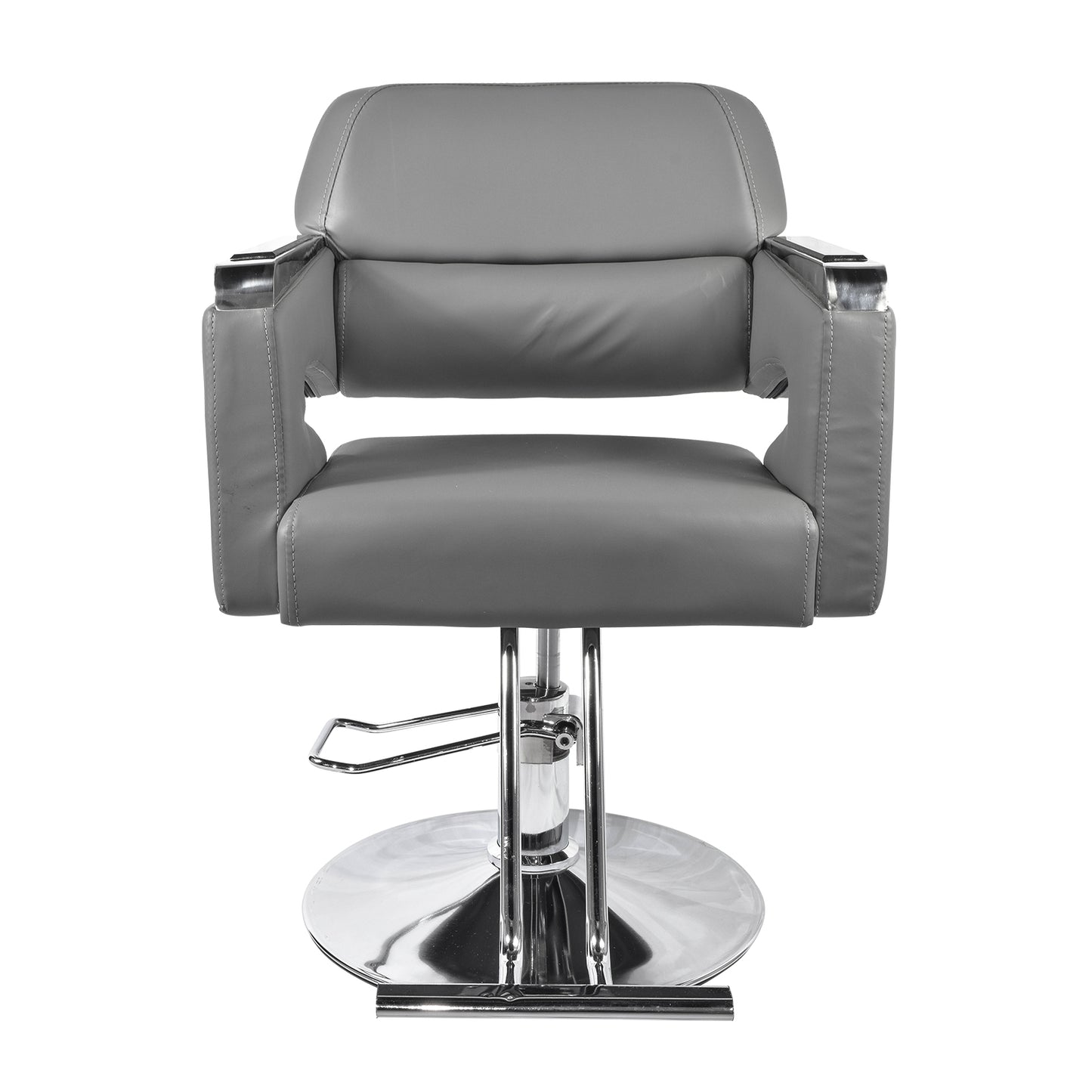 Silla Peluquería o Barbería Swiss Altura Regulable Gris