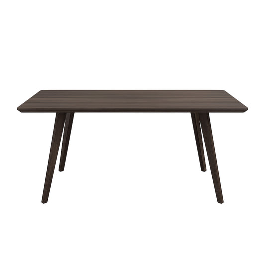 Mesa de Comedor Zuren 6 Personas Café Oscuro