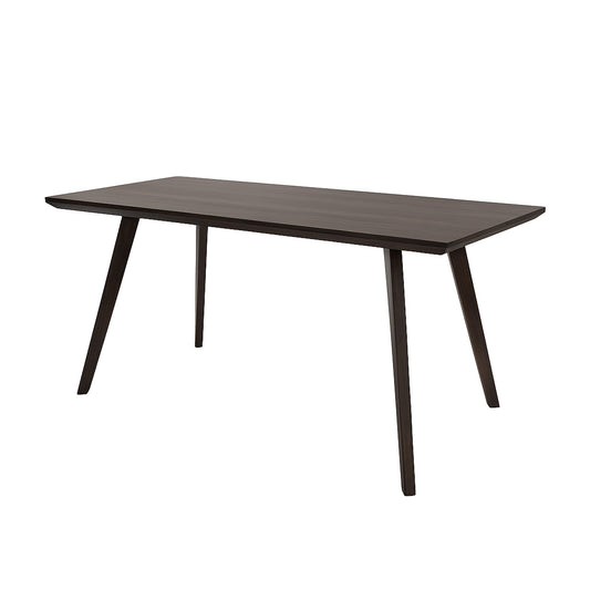 Mesa de Comedor Zuren 6 Personas Café Oscuro