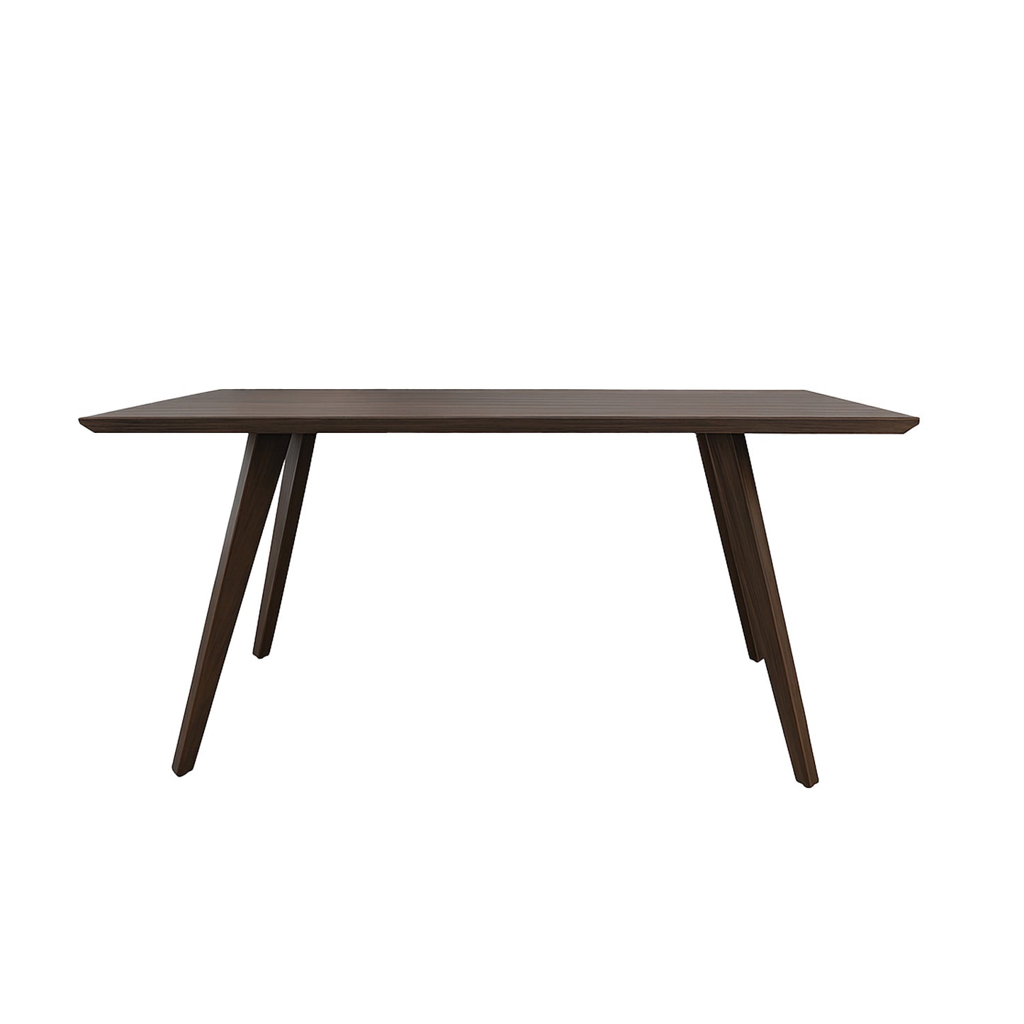 Mesa de Comedor Zuren 6 Personas Café Oscuro