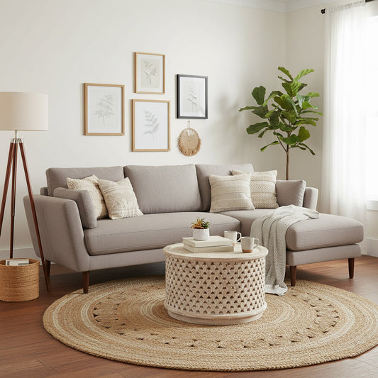 Sala Esquinero Sofa Modular Malaga Taupe