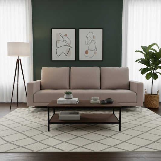 Sofá Cama Malva 3 Plazas Taupe Gris