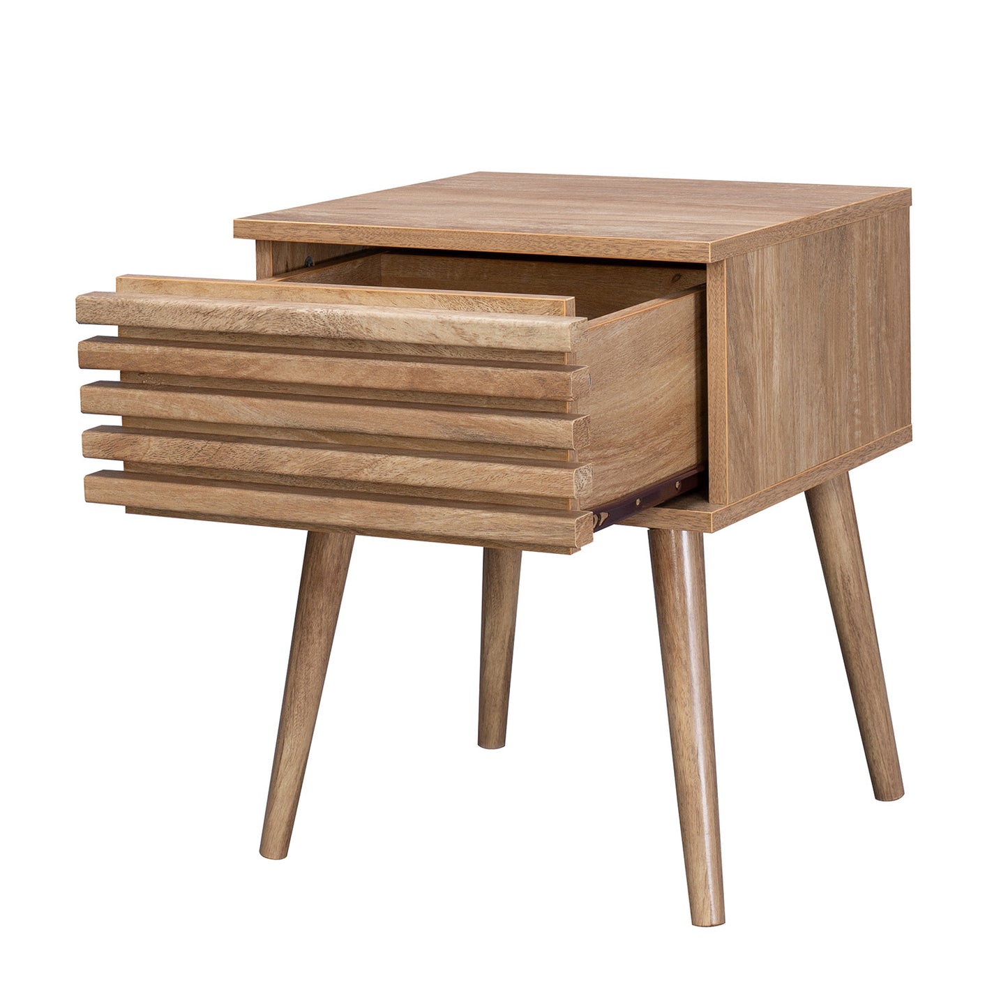 Buró Retro con Cajón Café