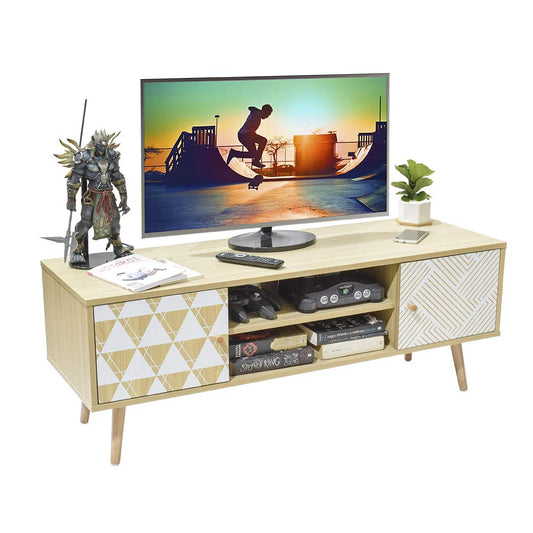 Mueble de TV Corintio Estilo Vintage Beige