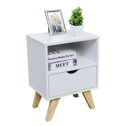 Buró Sunrise con Cajón y Entrepaño Blanco