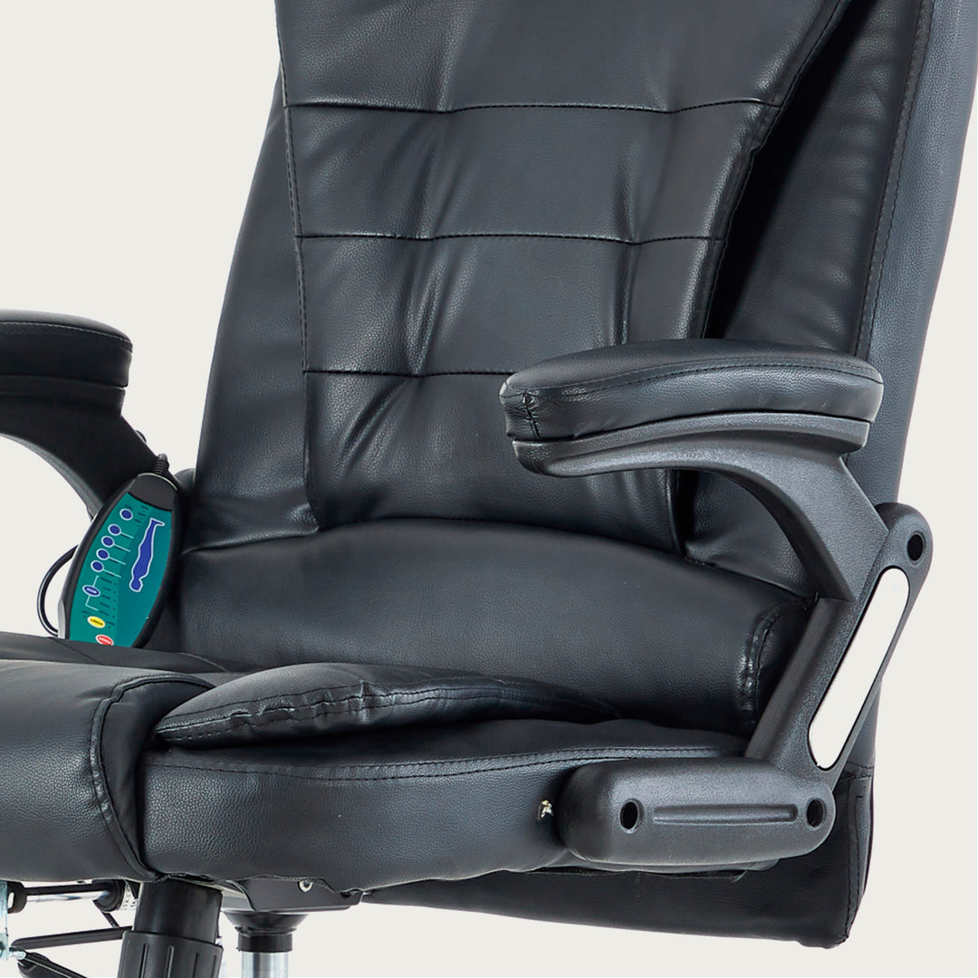 Silla de Oficina Ergonómica Masajeadora con Control Remoto