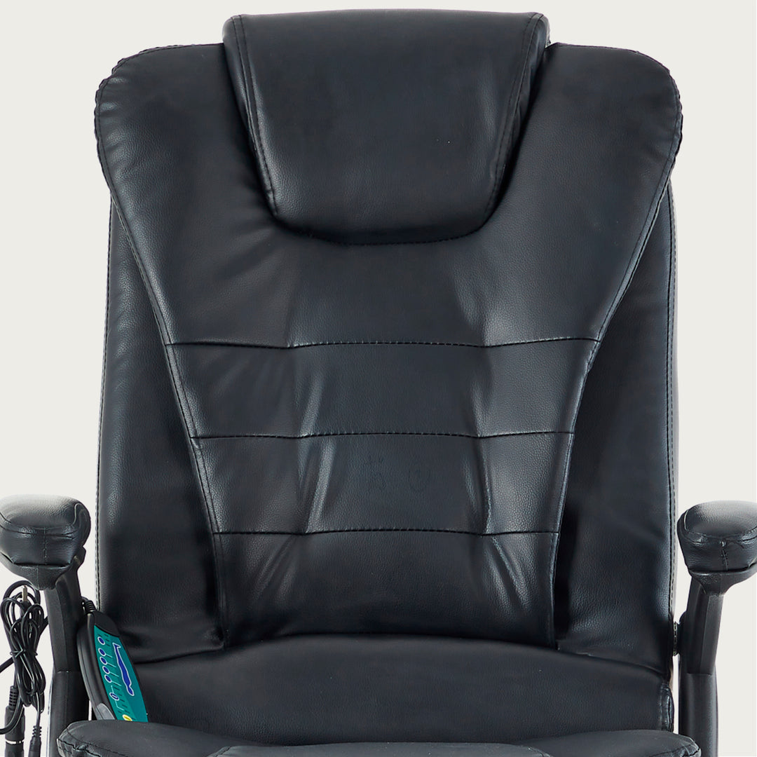 Silla de Oficina Ergonómica Masajeadora con Control Remoto