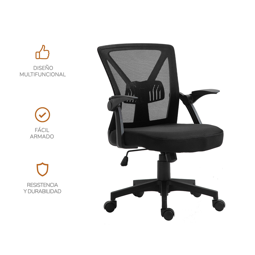 Silla de Oficina Ergonómica con Soporte Lumbar