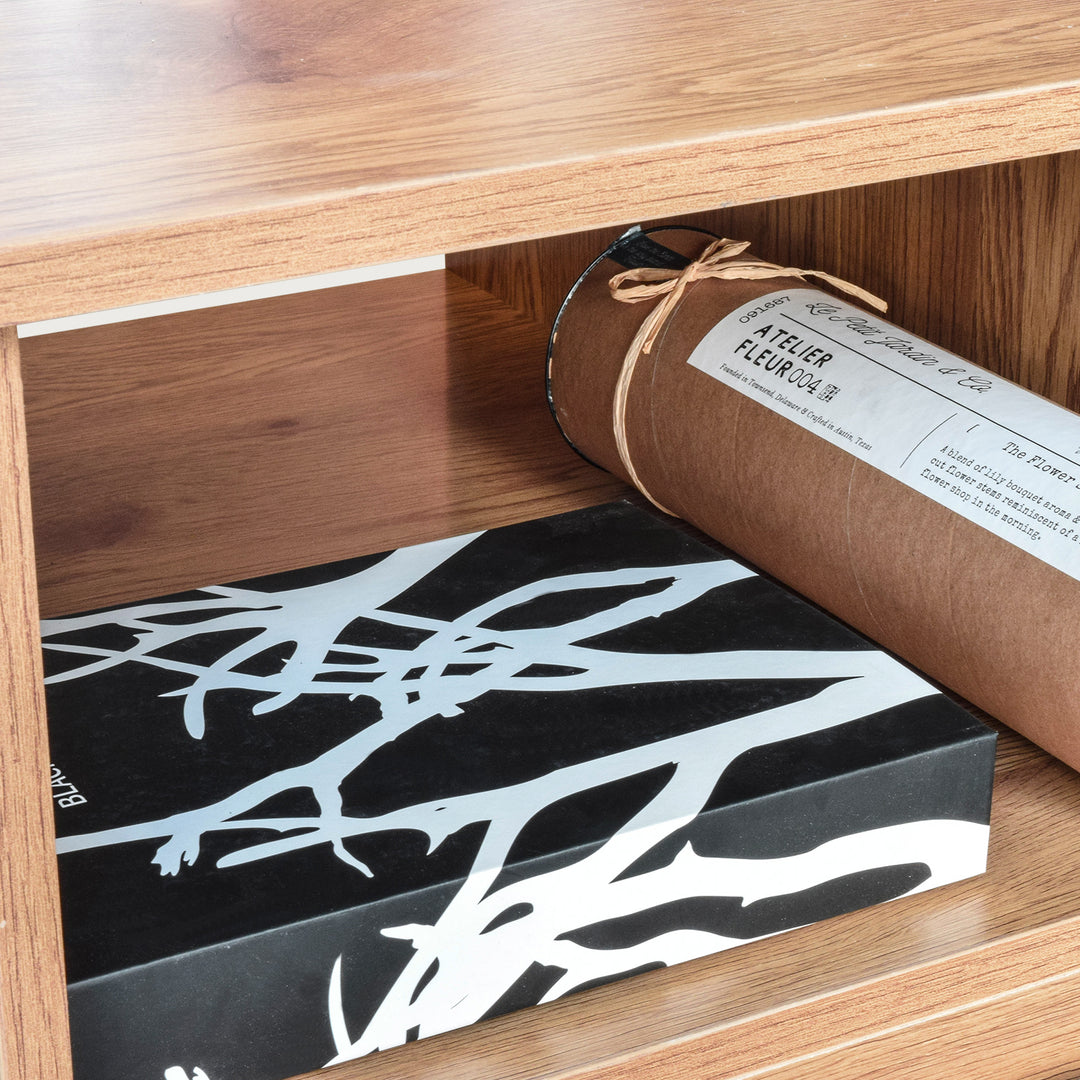 Escritorio Estilo Nórdico con Cajonera Doble