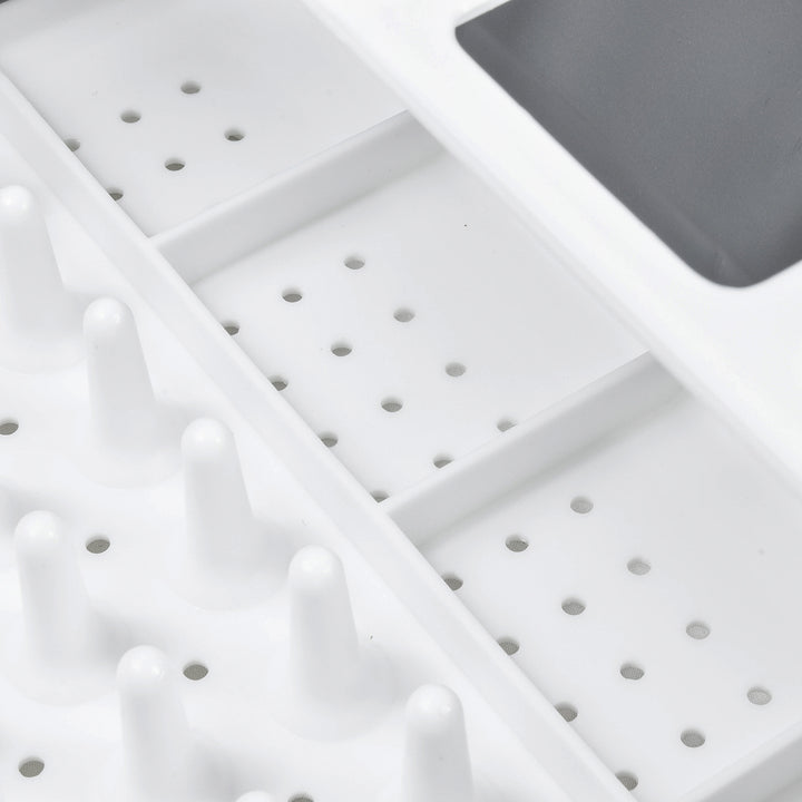 Escurridor de Platos Áncora Plegable de Plástico Blanco