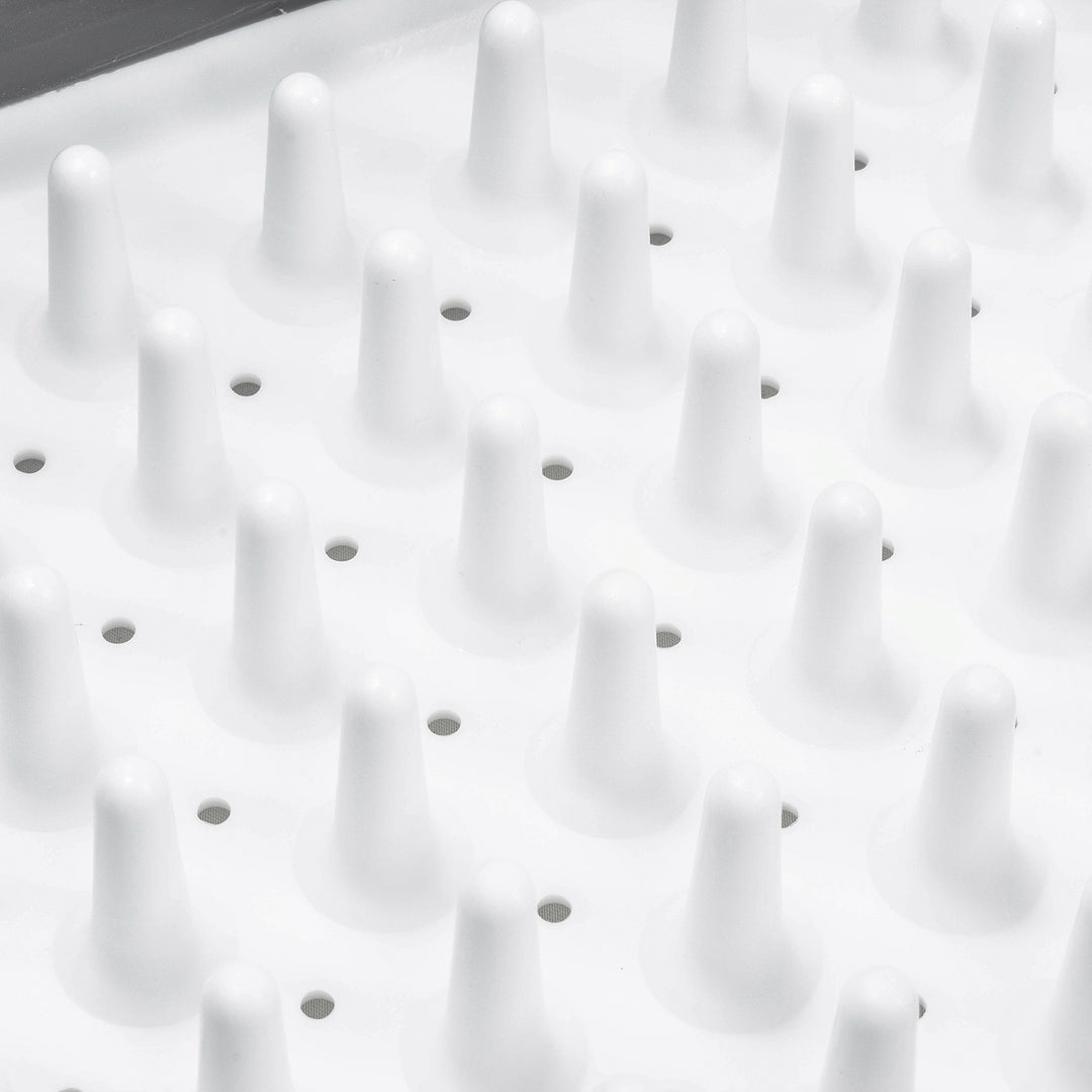 Escurridor de Platos Áncora Plegable de Plástico Blanco
