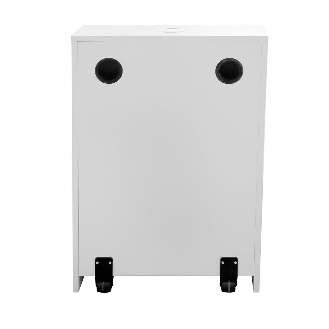 Escritorio Plegable de Melamina Blanco